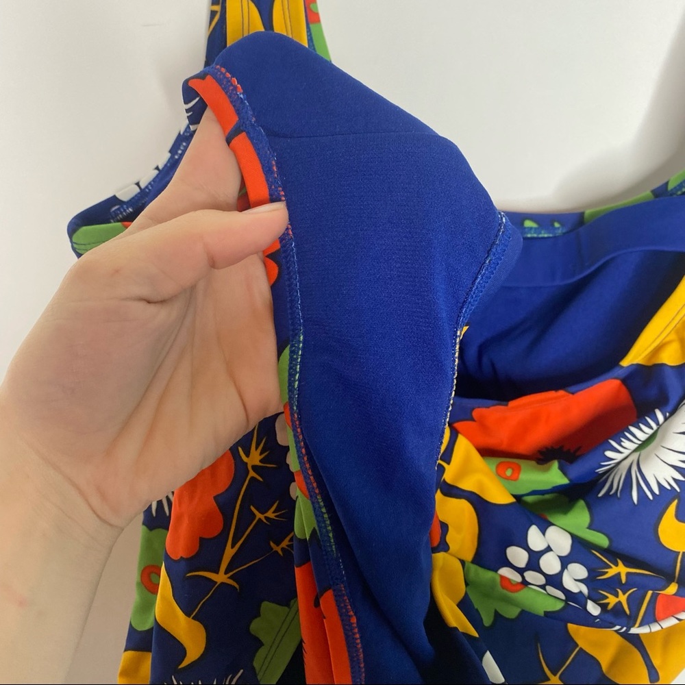 Marimekko for Target Mod Navy Floral One Piece Swimsuit - Picture 5 of 5